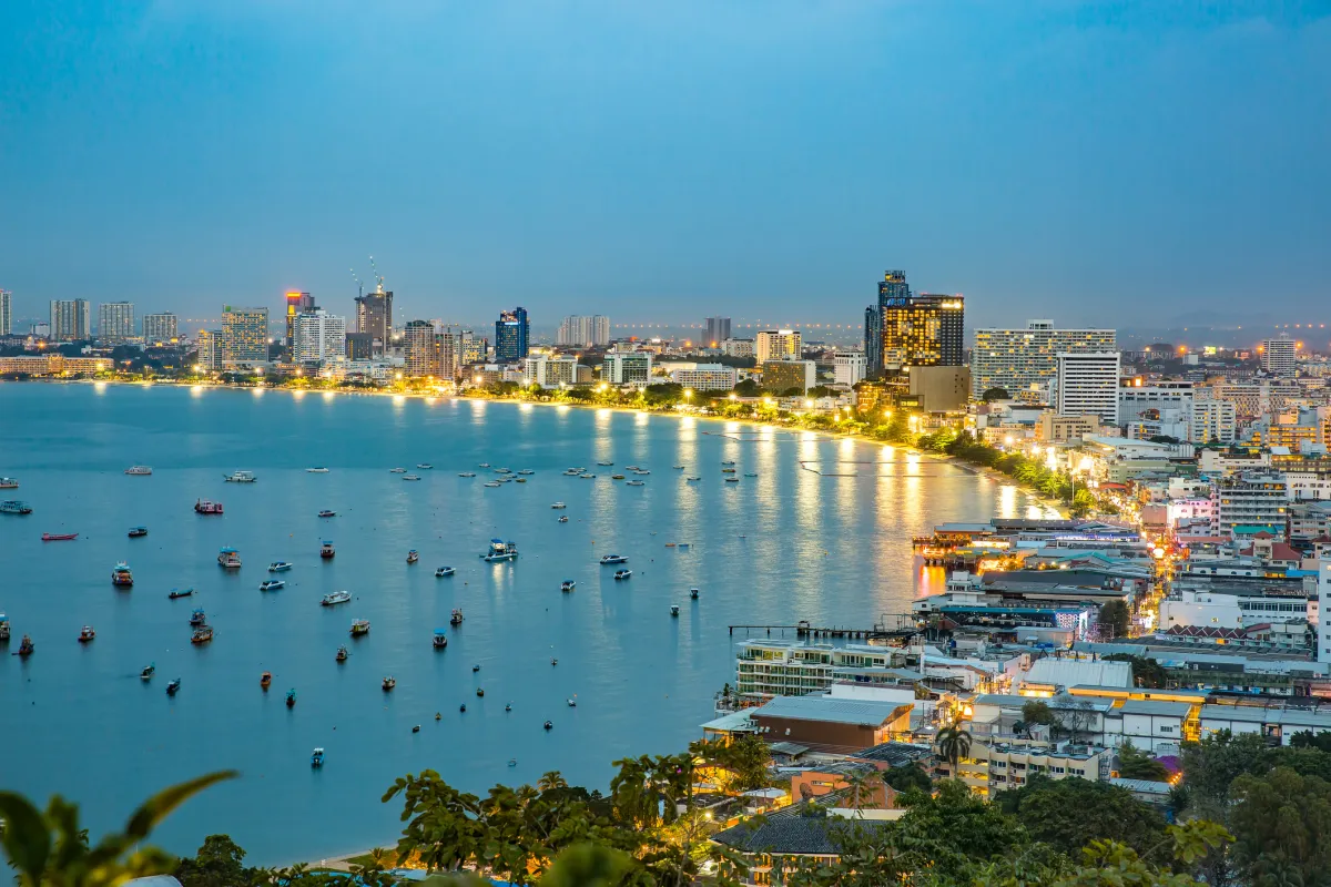 Pattaya, Chonburi Province: A popular destination for Chinese tourists