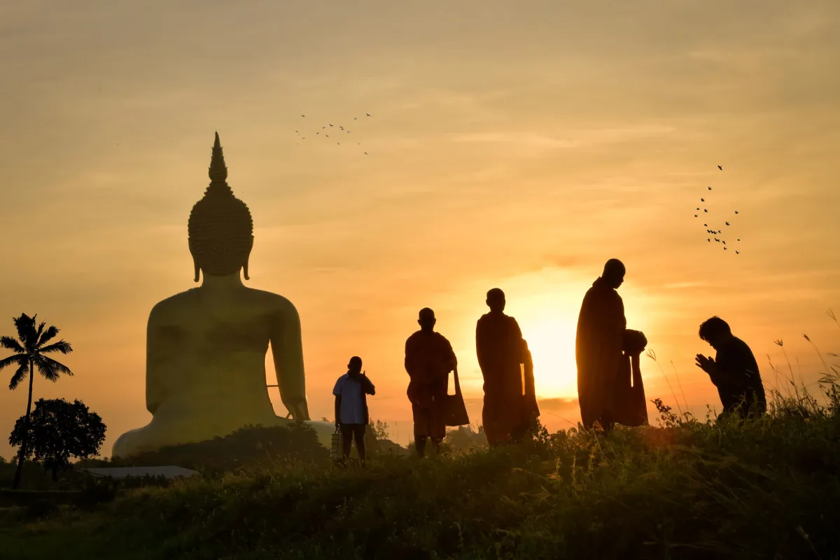 Travel route for the faithful of two religions – Buddhism and Christianity: Major festivals in three provinces (Sakon Nakhon, Nakhon Phanom, and Mukdahan)