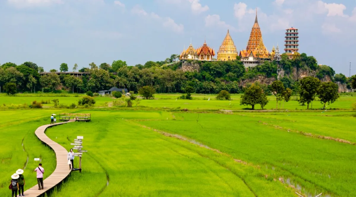 Honoring nine Kanchanaburi temples on the “Merit Path”