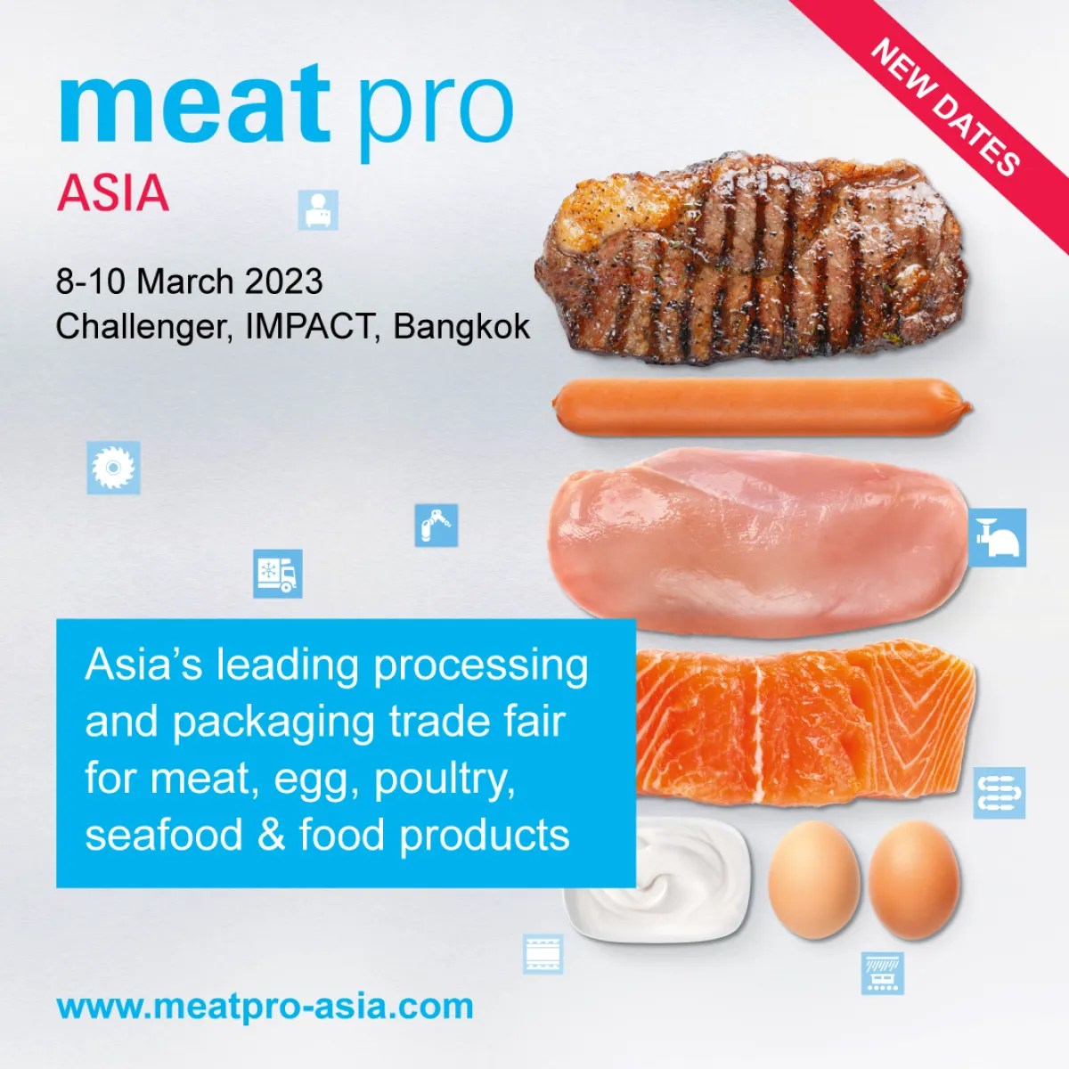 ปฏิทินท่องเที่ยว - Meat Pro Asia 2023(ปฏิทินกิจกรรม มีนาคม)