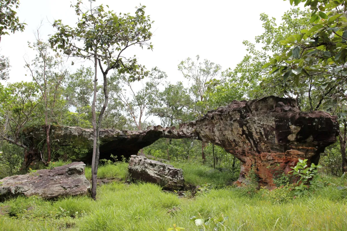 Adventure Tourism: Natural Stone Bridge, Tak Province