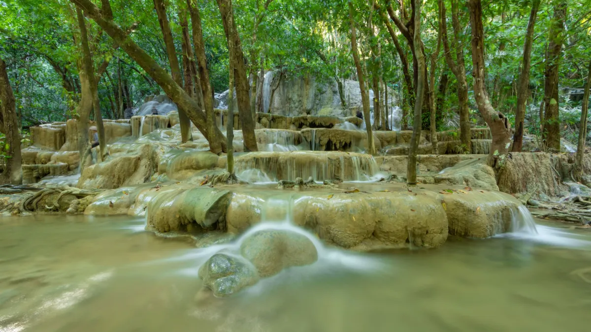 Adventure Tourism: Rafting at Beautiful Wang Sai Thong Waterfall in Satun