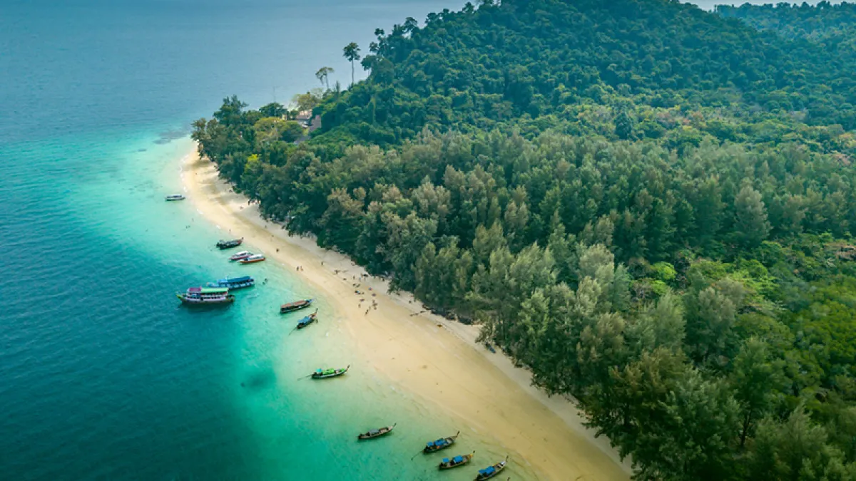 Koh Kradan, Trang Province, the Most Beautiful Beach in the World