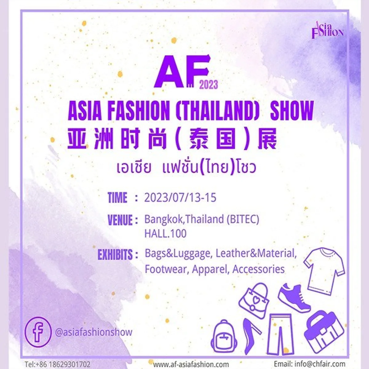 Asia Fashion (Thailand) Show