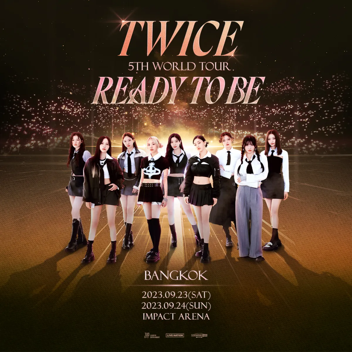 Tourism Calendar - TWICE Concert 2023 in Bangkok