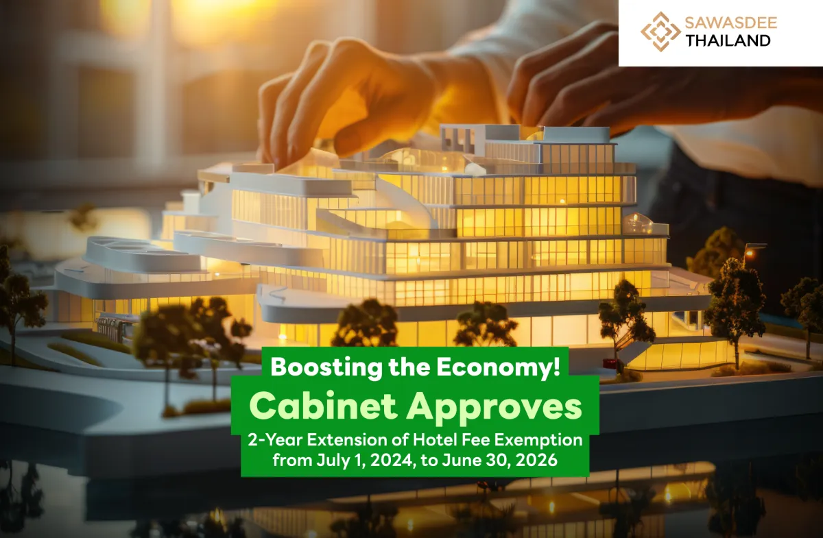 Boosting the Economy! Cabinet Approves 2-Year Extension of Hotel Fee Exemption from July 1, 2024, to June 30, 2026