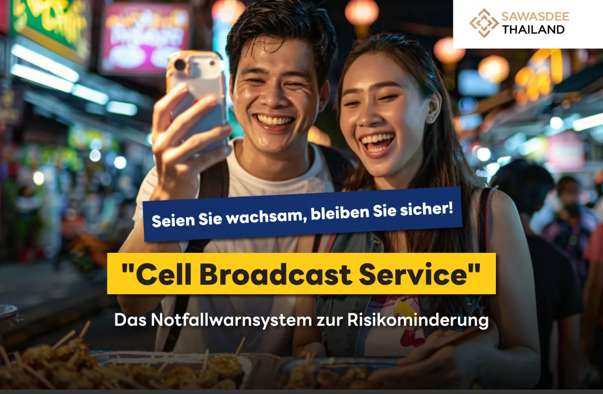 Seien Sie wachsam, bleiben Sie sicher! "Cell Broadcast Service"Das Notfallwarnsystem zur Risikominderung