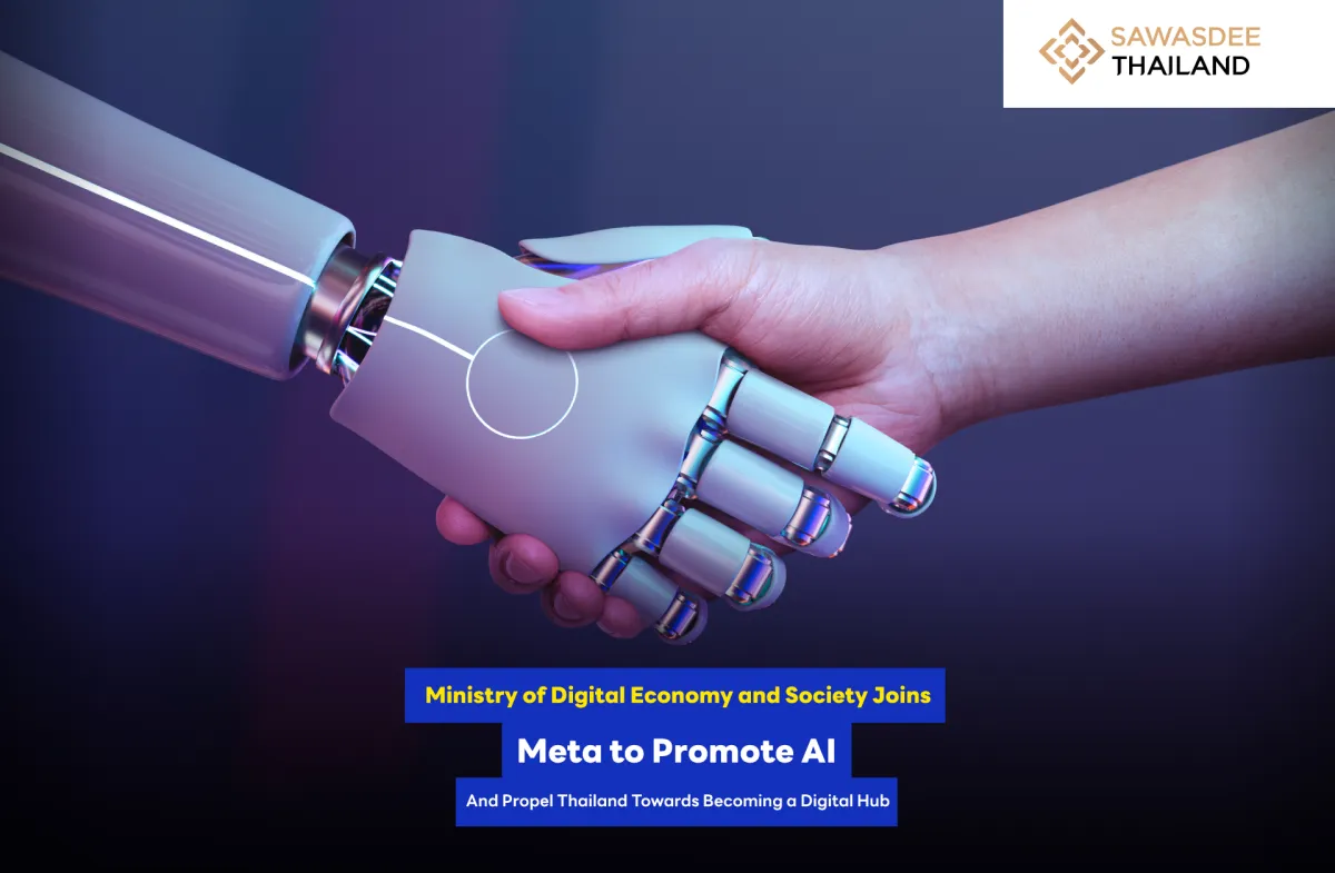 Ministry of Digital Economy and Society Joins Meta to Promote AI and Propel Thailand Towards Becoming a Digital Hub