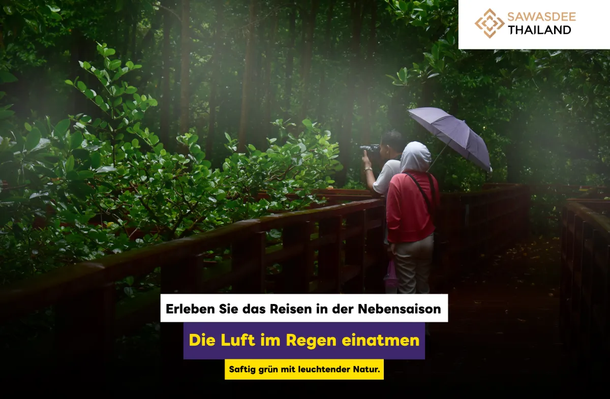 Erleben Sie das Reisen in der Nebensaison, atme die frische Luft inmitten des grünen Regens und genieße die strahlende Natur.