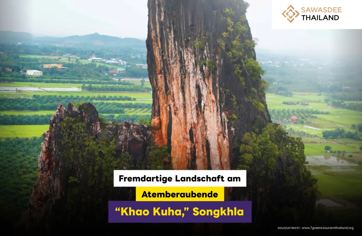 Atemberaubende, fremdartige Landschaft am „Khao Kuha“, Songkhla