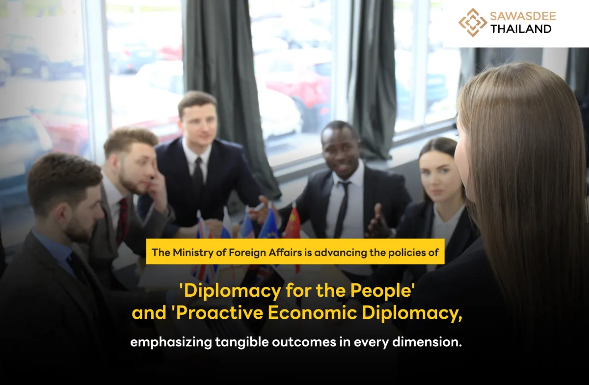 The Ministry of Foreign Affairs is advancing the policies of 'Diplomacy for the People' and 'Proactive Economic Diplomacy,' emphasizing tangible outcomes in every dimension.