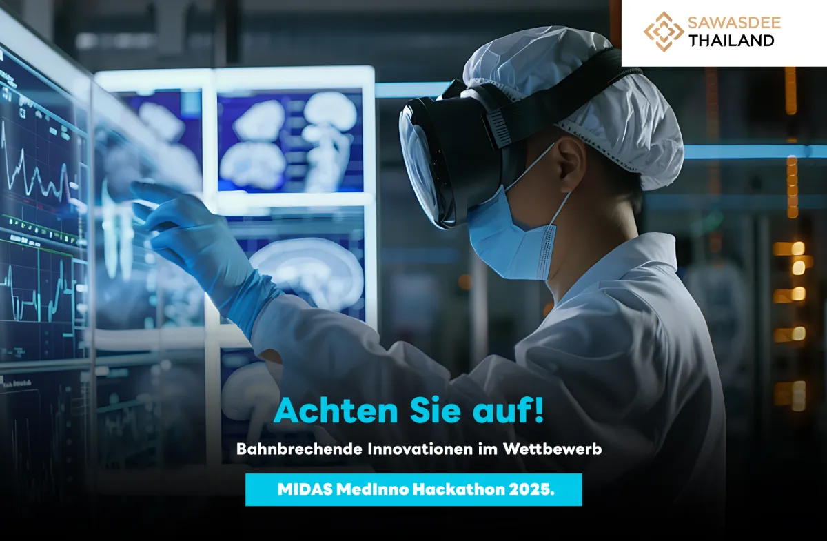 Achten Sie auf! Bahnbrechende Innovationen im Wettbewerb MIDAS MedInno Hackathon 2025.