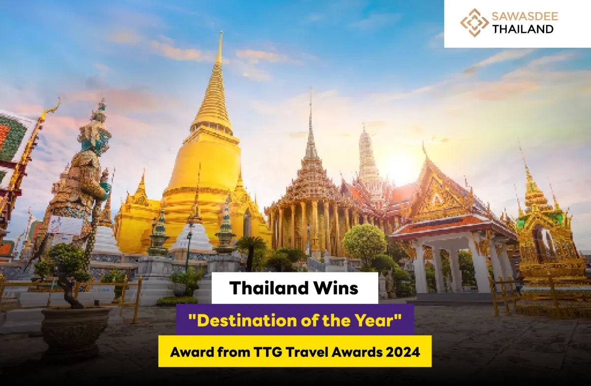 Thailand Wins "Destination of the Year" Award from TTG Travel Awards 2024