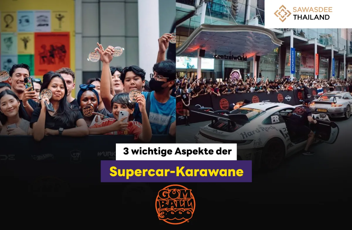 3 wichtige Aspekte der „Gumball 3000“ Supercar-Karawane