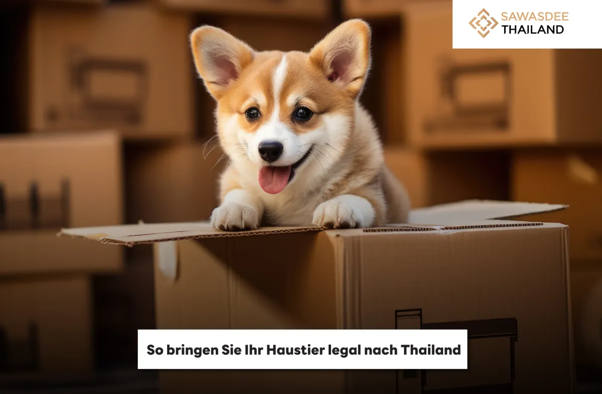 So bringen Sie Ihr Haustier legal nach Thailand