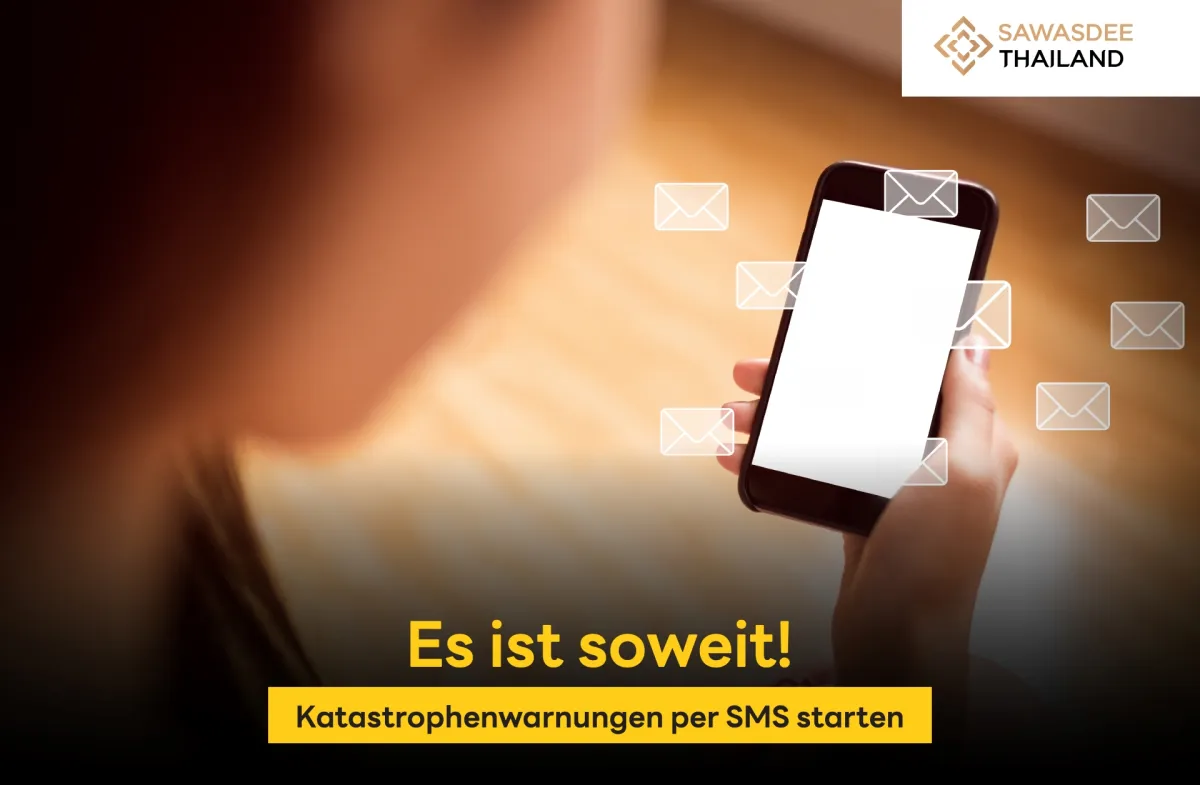 Es ist soweit! Katastrophenwarnungen per SMS starten