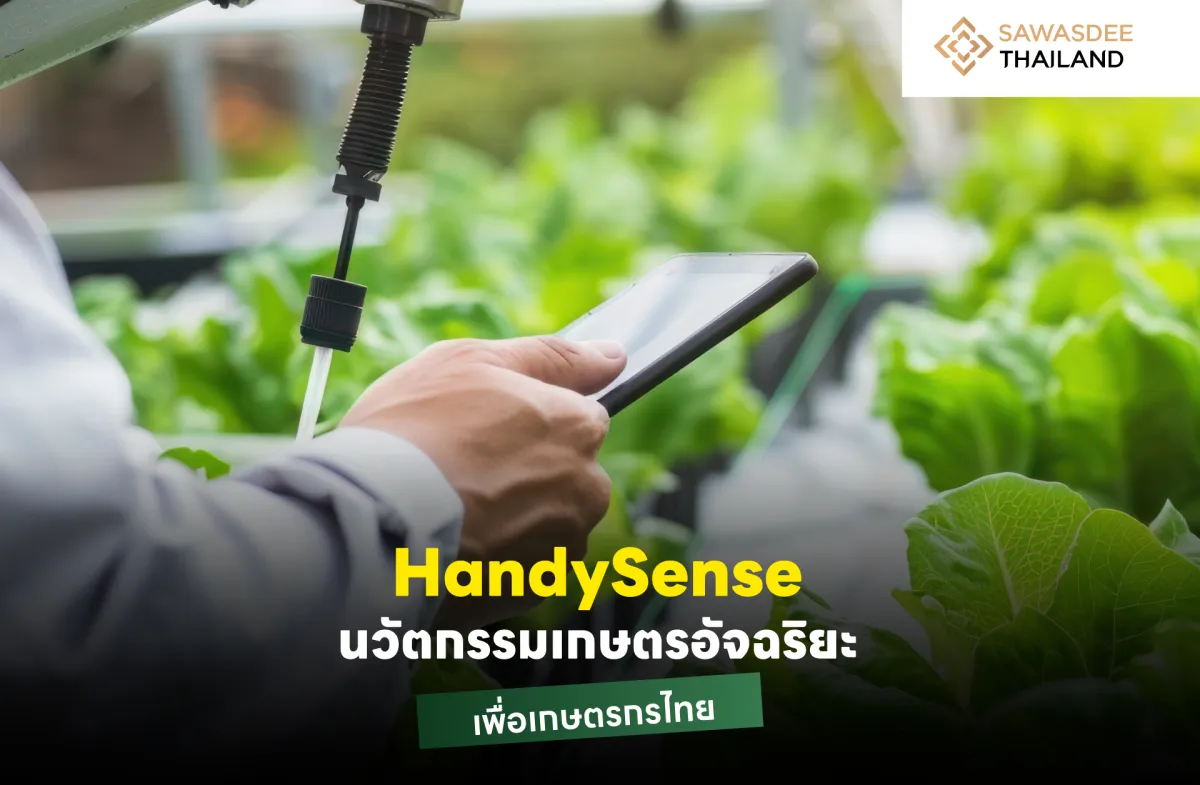 HandySense นวัตกรรมเกษตรอัจฉริยะเพื่อเกษตรกรไทย