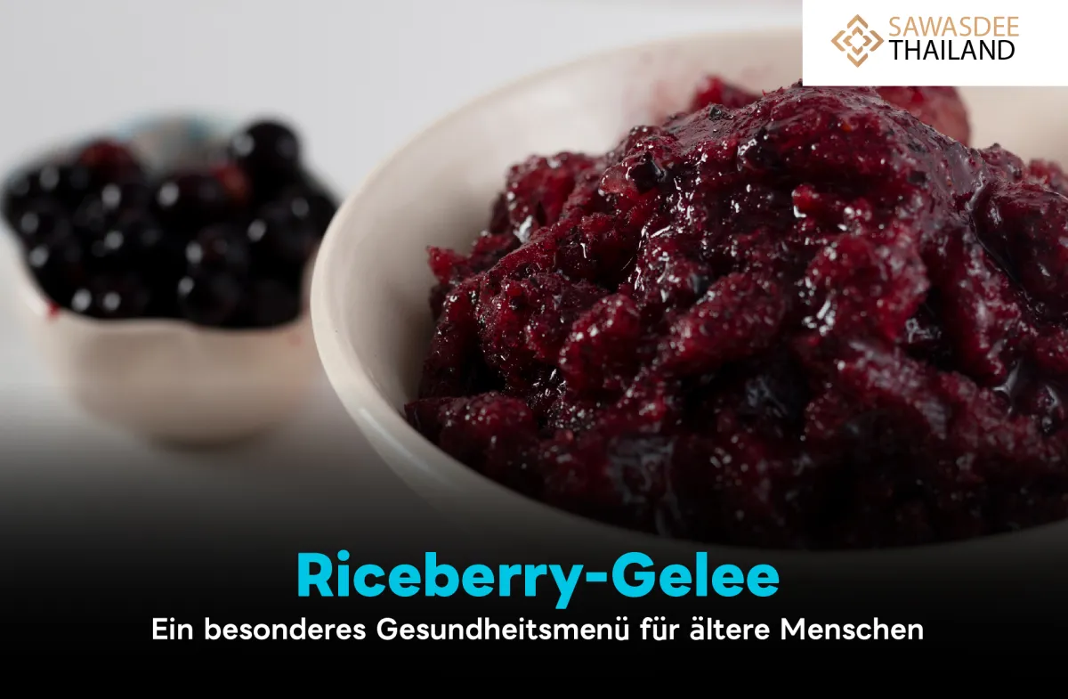 Riceberry-Gelee: Ein besonderes Gesundheitsmenü für ältere Menschen