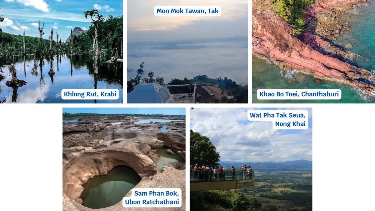 Five Beautiful “Hidden” Tourist Destinations in Thailand