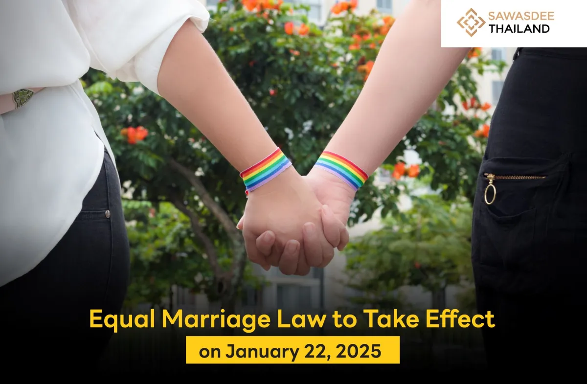 Equal Marriage Law to Take Effect on January 22, 2025