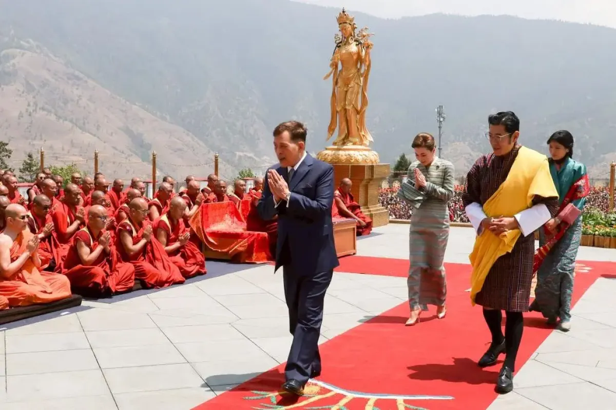 Thai King and Queen Continue Historic Visit to Bhutan