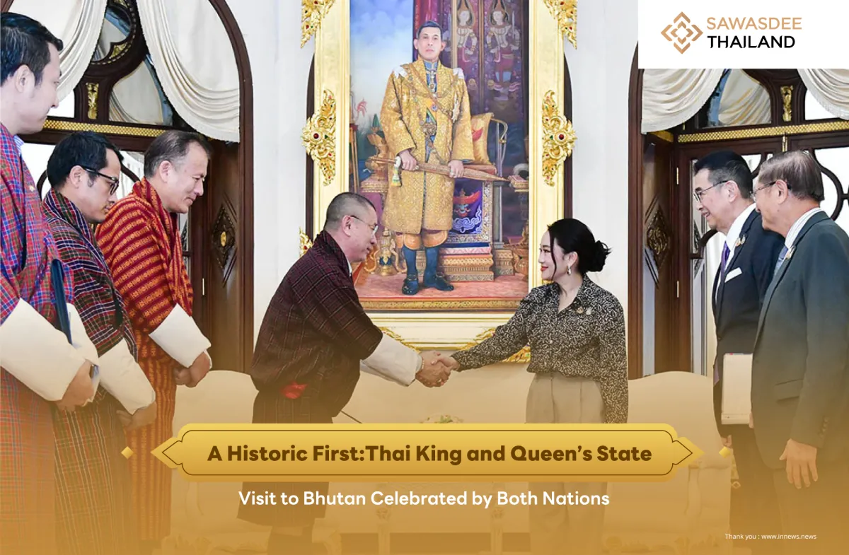 A Historic First: Thai King and Queen’s State Visit to Bhutan Celebrated by Both Nations