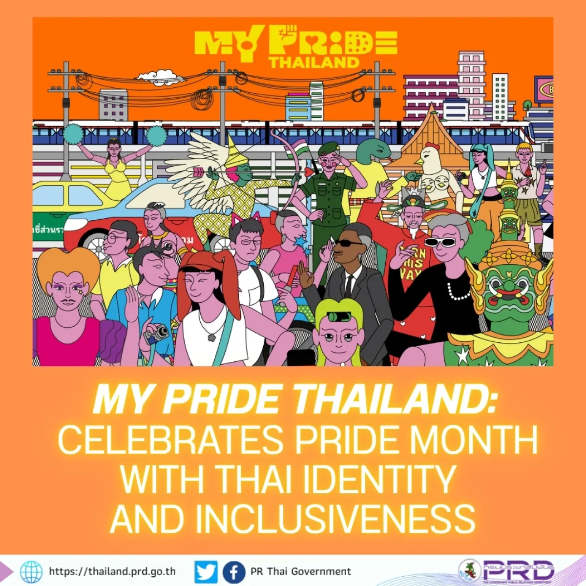 Thailand Kicks Off Pride Month with MY PRIDE THAILAND Campaign