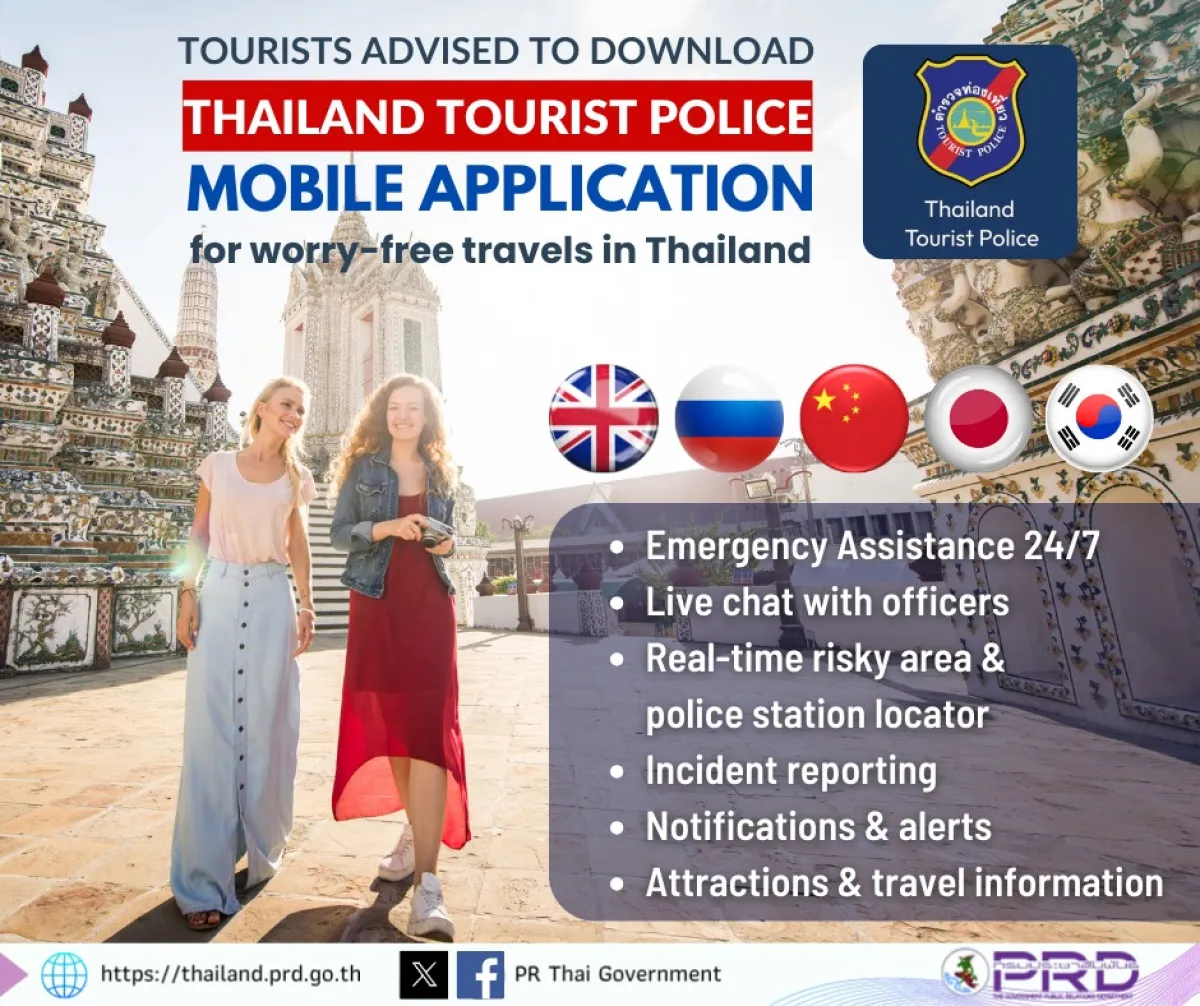 Explore Thailand Worry-Free with the New Tourist Police App