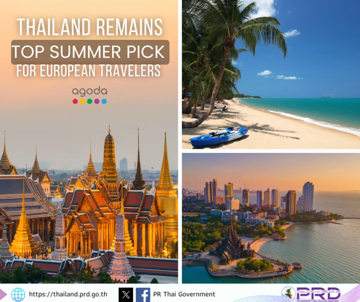 Thailand Remains Top Summer Pick for European Travelers