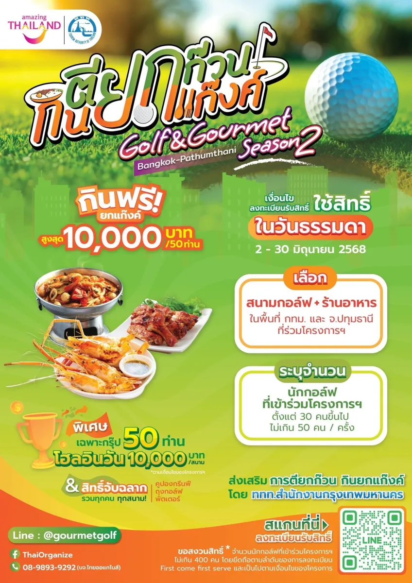 Golf & Gourmet Season 2: Bangkok – Pathum Thani