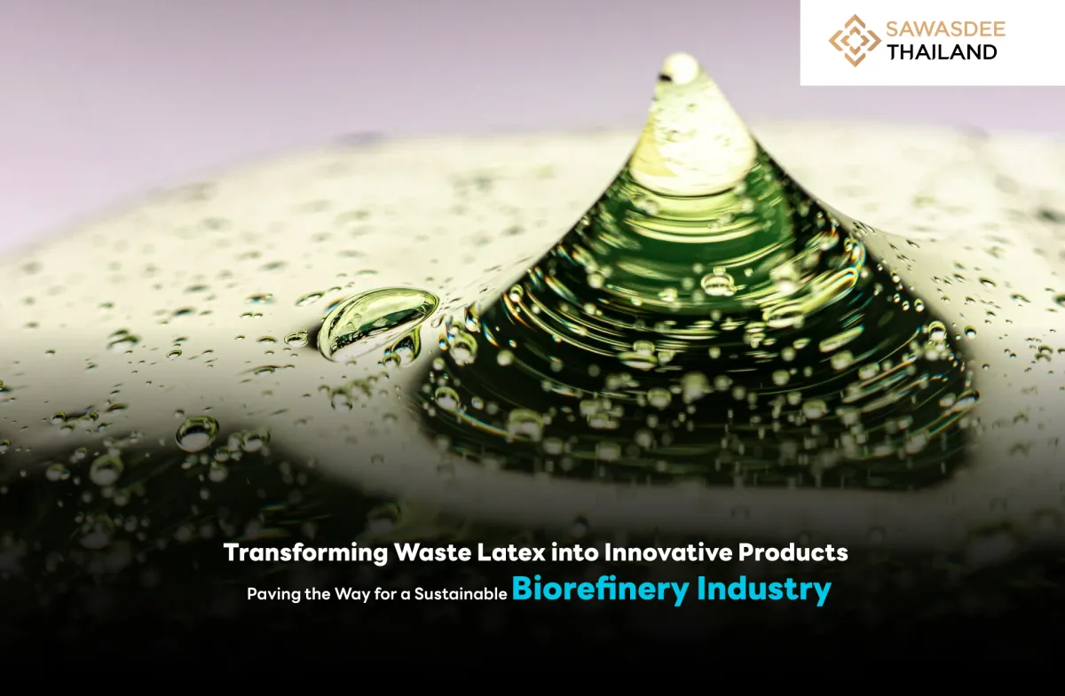 Transforming Waste Latex into Innovative Products Paving the Way for a Sustainable Biorefinery Industry