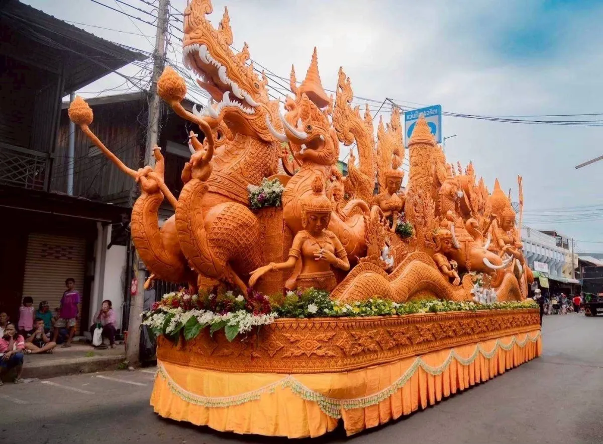 Embrace the Art of Faith: Prakhon Chai Candle Festival 2025