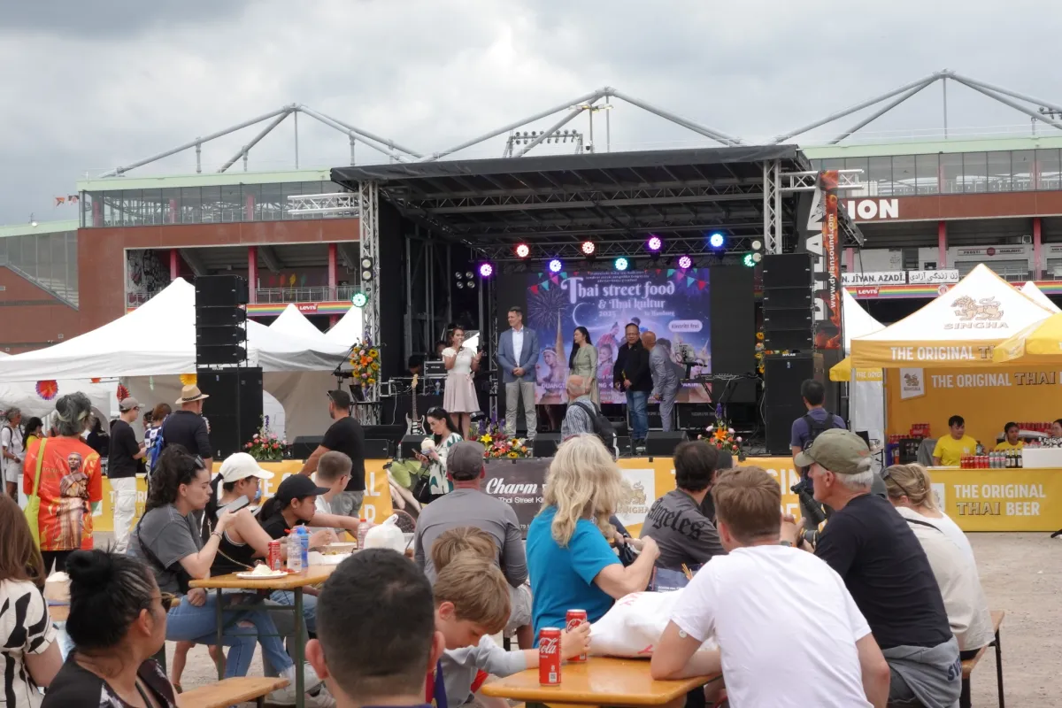 งาน Thai Street Food and Thai Kultur ณ นครฮัมบวร์ค