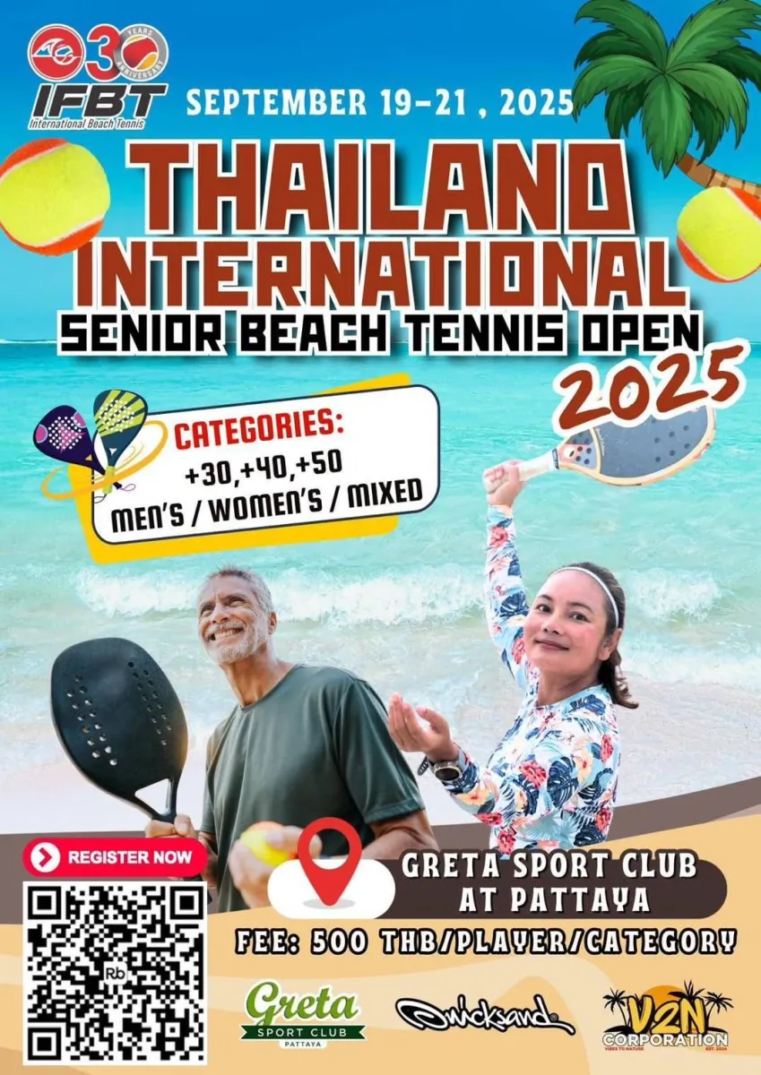 Thailand International Senior Beach Tennis Open 2025