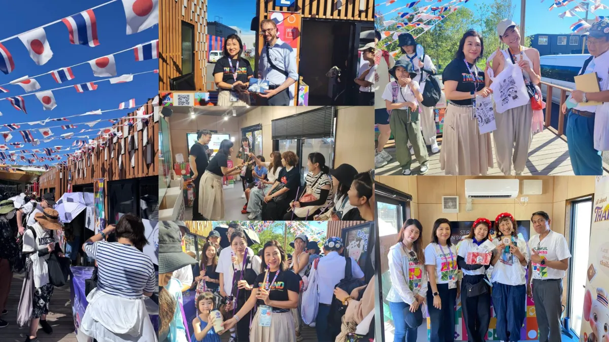 Thai Soft Power Shines Bright at Expo 2025 Osaka – PRD Booth Packed All Day
