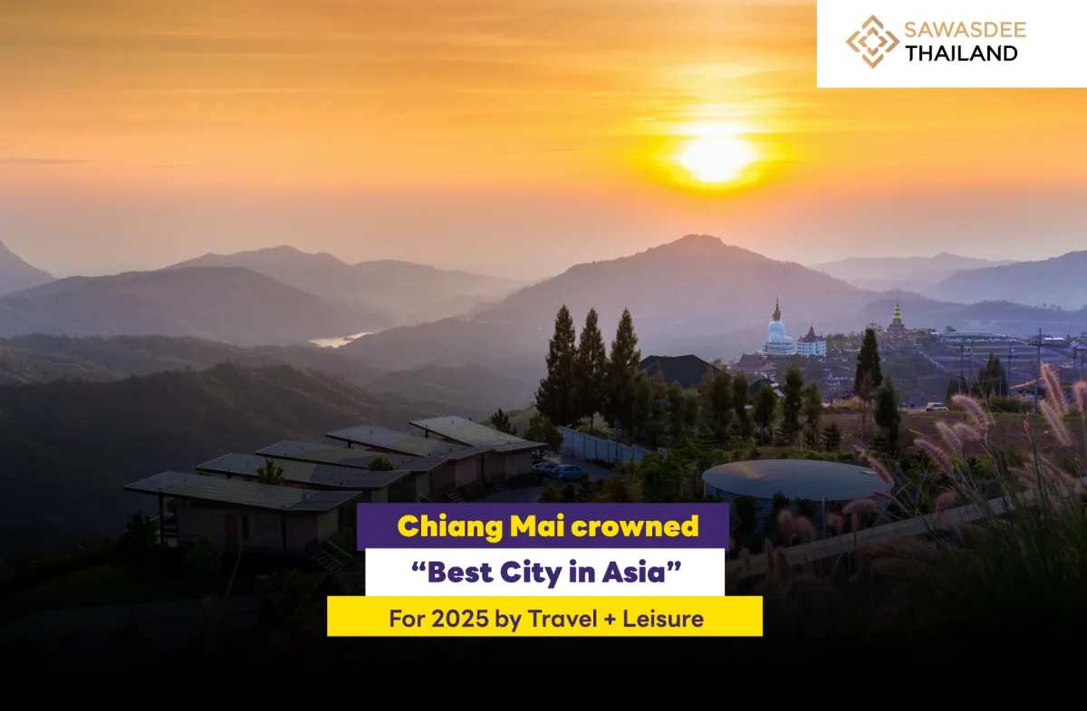 Chiang Mai crowned “Best City in Asia” for 2025 by Travel + Leisure