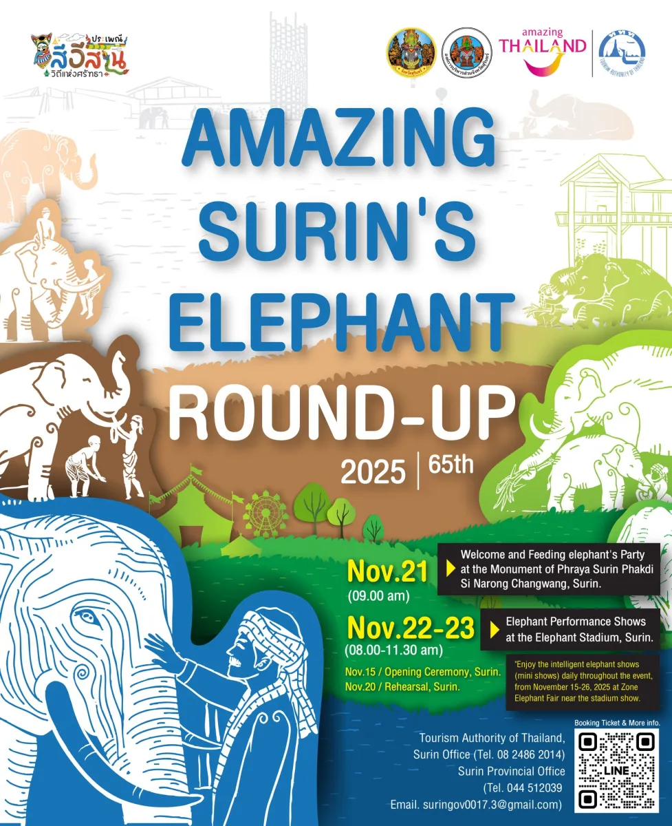 AMAZING SURIN’S ELEPHANT ROUND-UP 2025