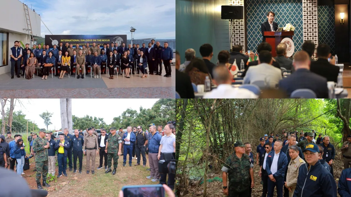 ไทยเป็นเจ้าภาพจัดการประชุม “International Dialogue on the Nexus of Human Trafficking and Cyber Scam”