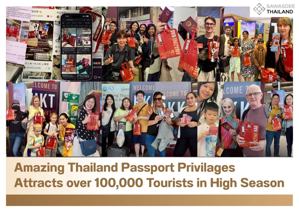Amazing Thailand Passport Privilages Attracts over 100,000 Tourists in High Season