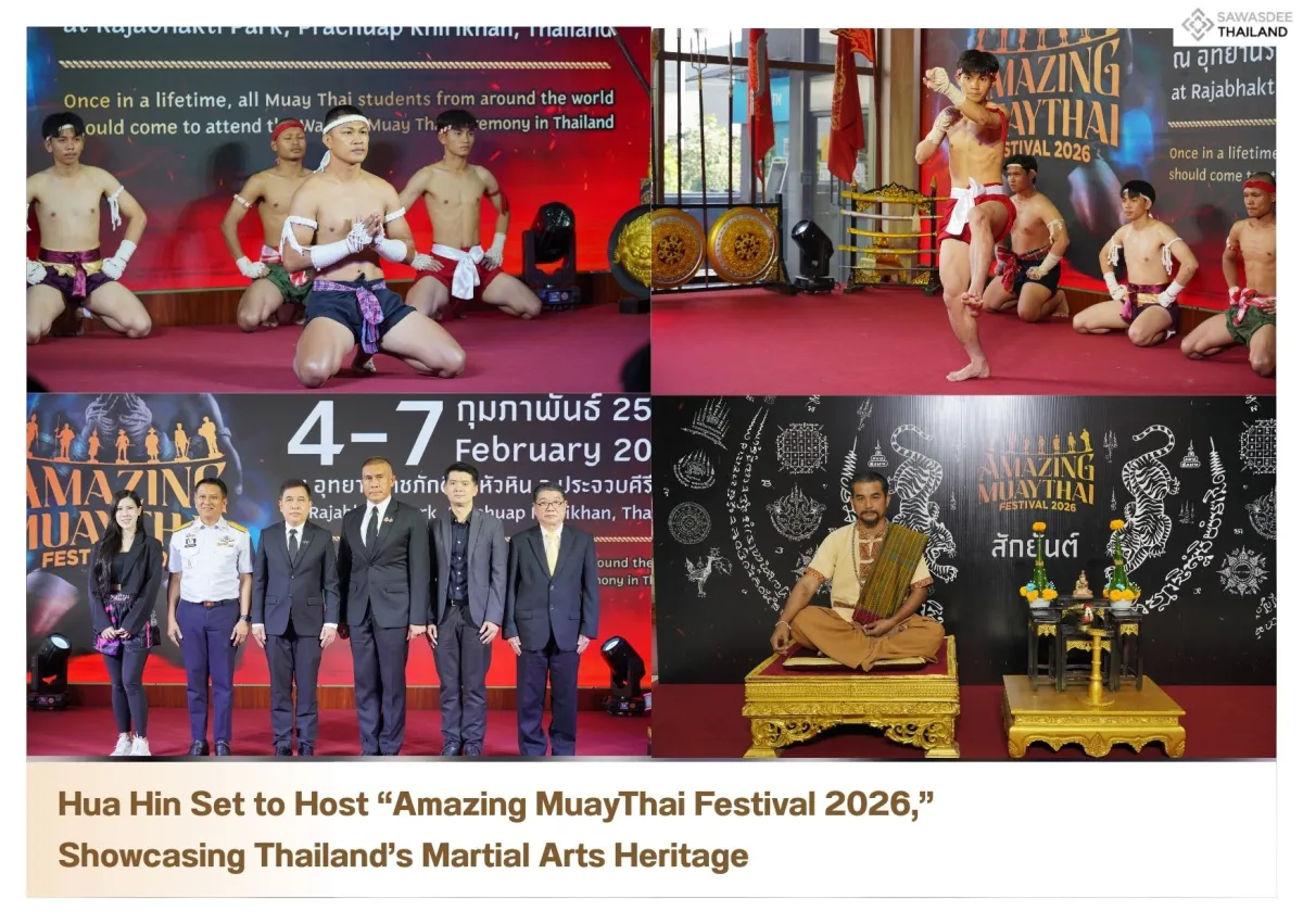 Hua Hin Set to Host “Amazing MuayThai Festival 2026,” Showcasing Thailand’s Martial Arts Heritage