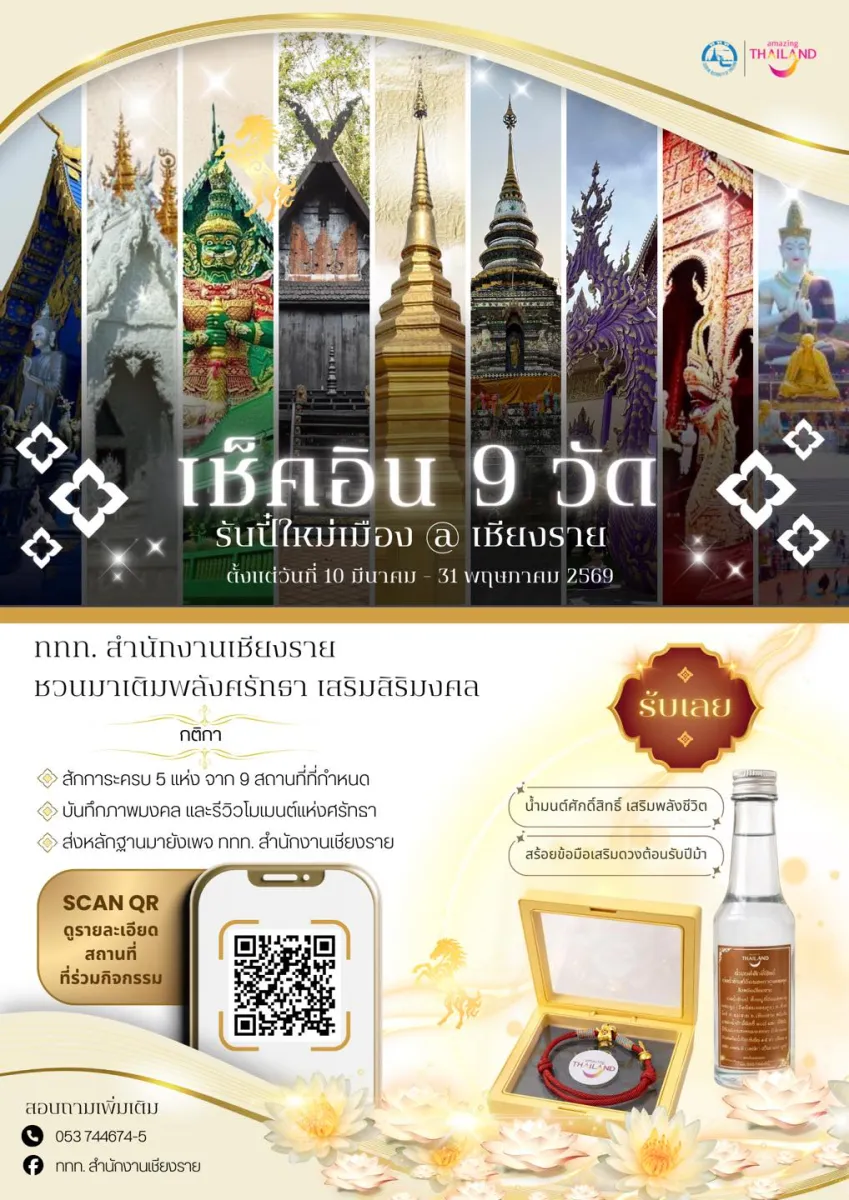 Pi Mai Muang: Temple Hopping @Chiang Rai