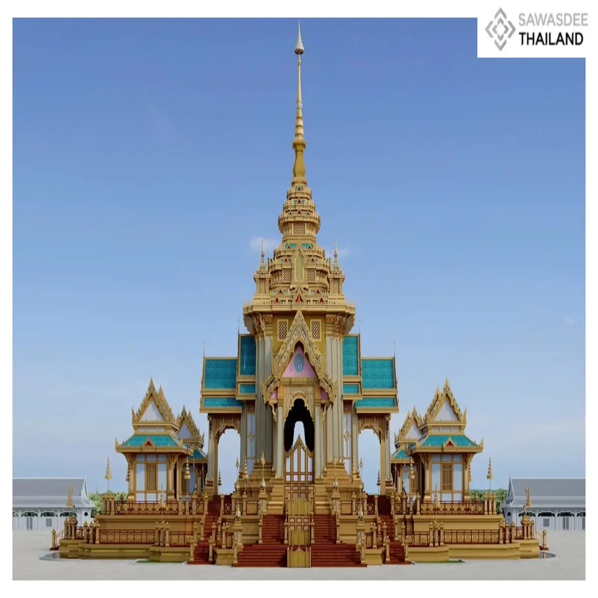 Royal Crematorium Reflects Recognition of Queen Mother as “Mother of the Land”