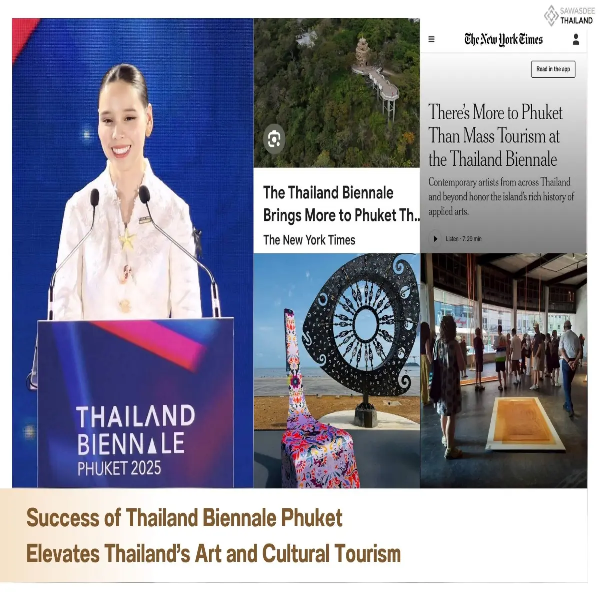 Success of Thailand Biennale Phuket Elevates Thailand’s Art and Cultural Tourism