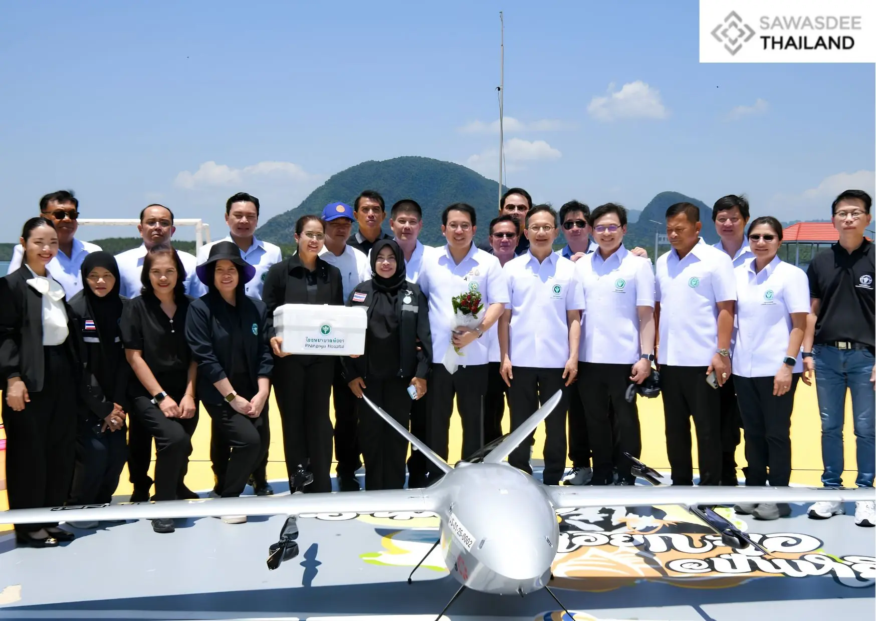 Thailand Tests Medical Drone D...