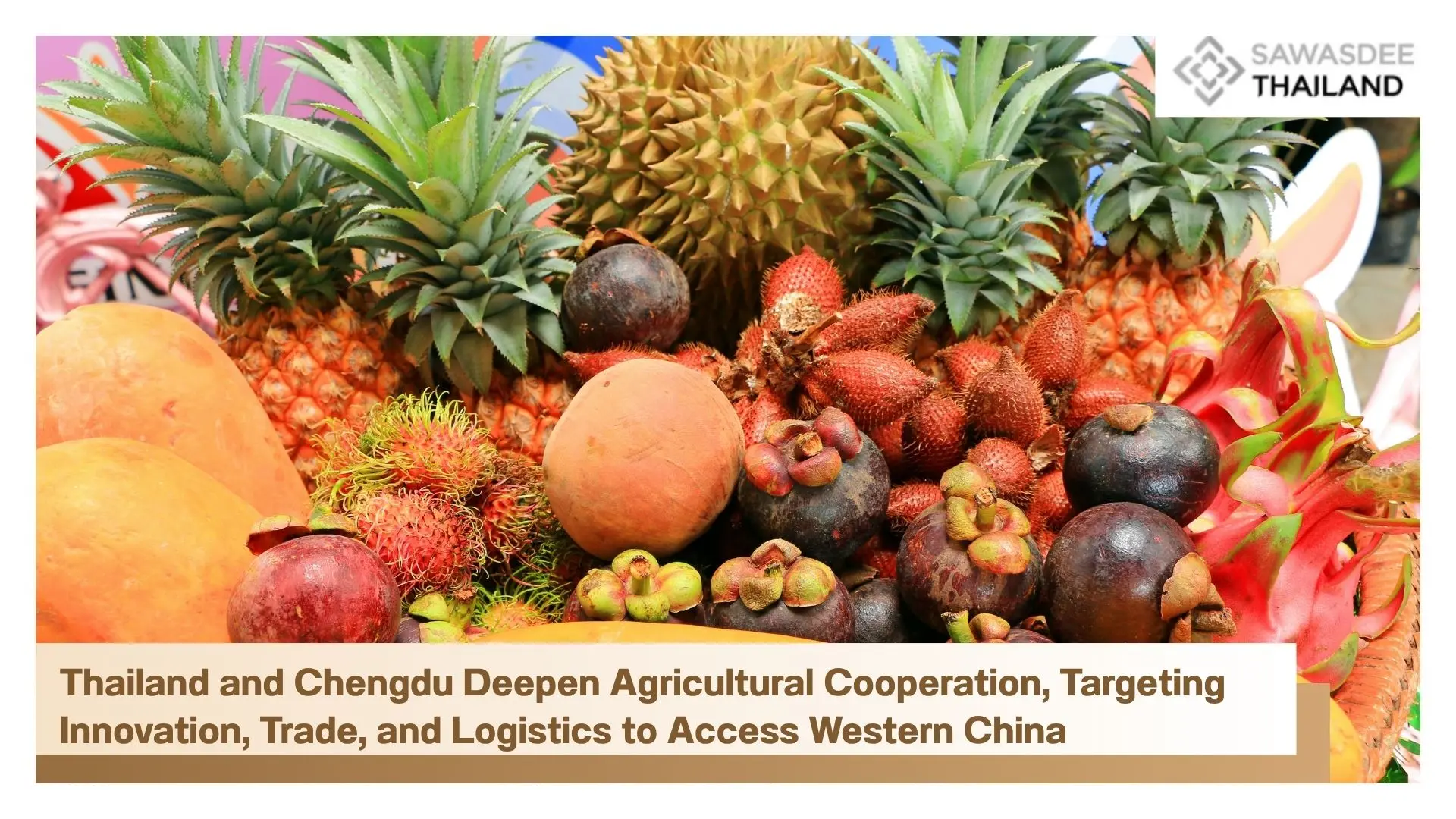 Thailand and Chengdu Deepen Ag...