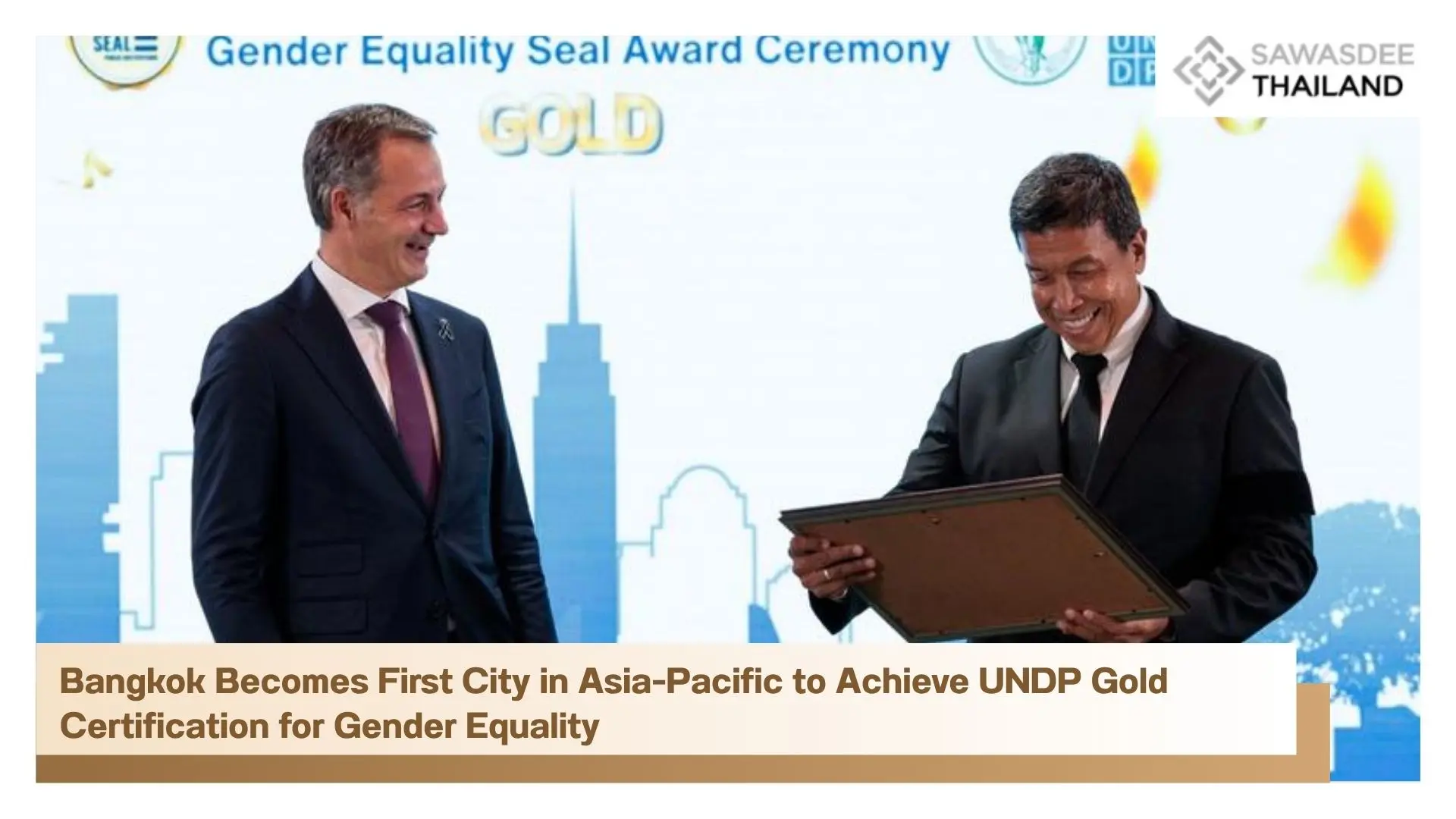 Bangkok Becomes First City in...