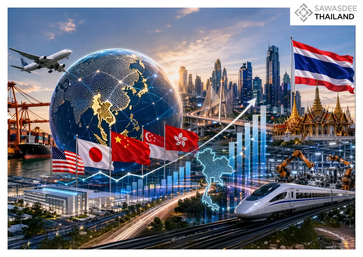 A Landmark Quarter: Thailand attracts nearly 100 billion baht in foreign capital in just three months