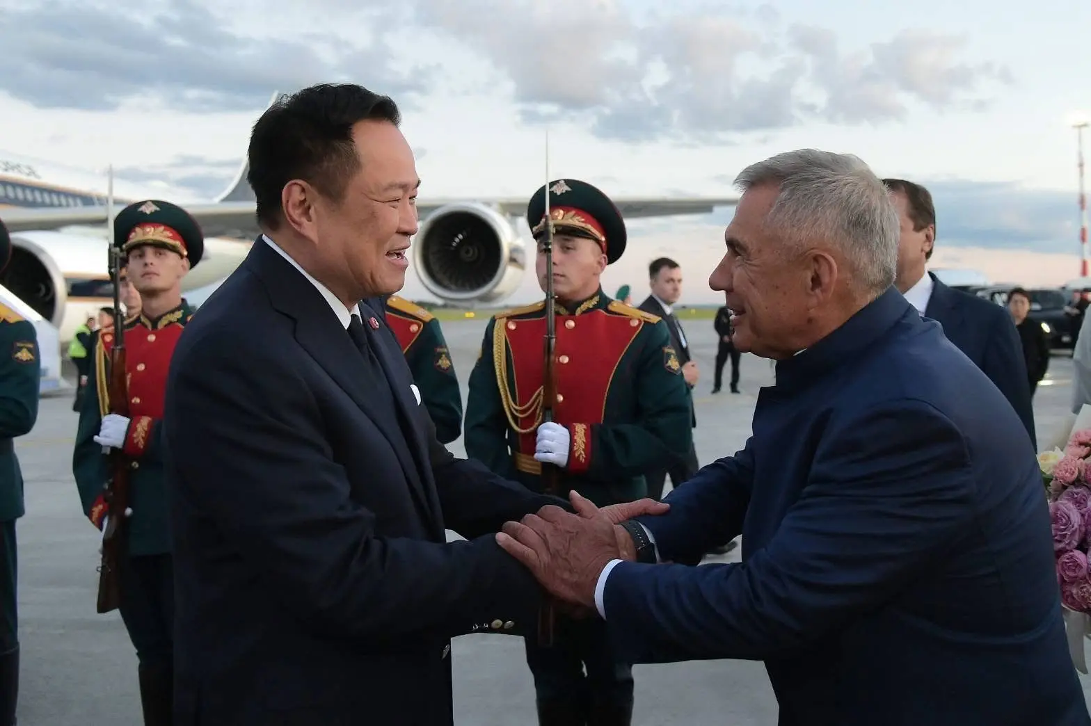 Thai PM Arrives Russia for ASE...
