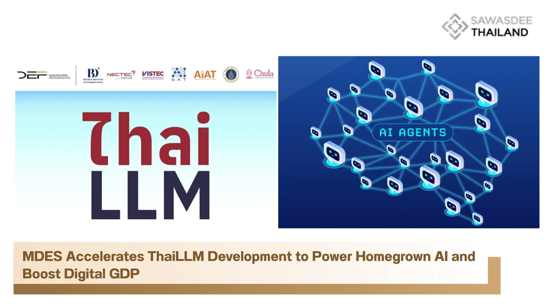 MDES Accelerates ThaiLLM Devel...
