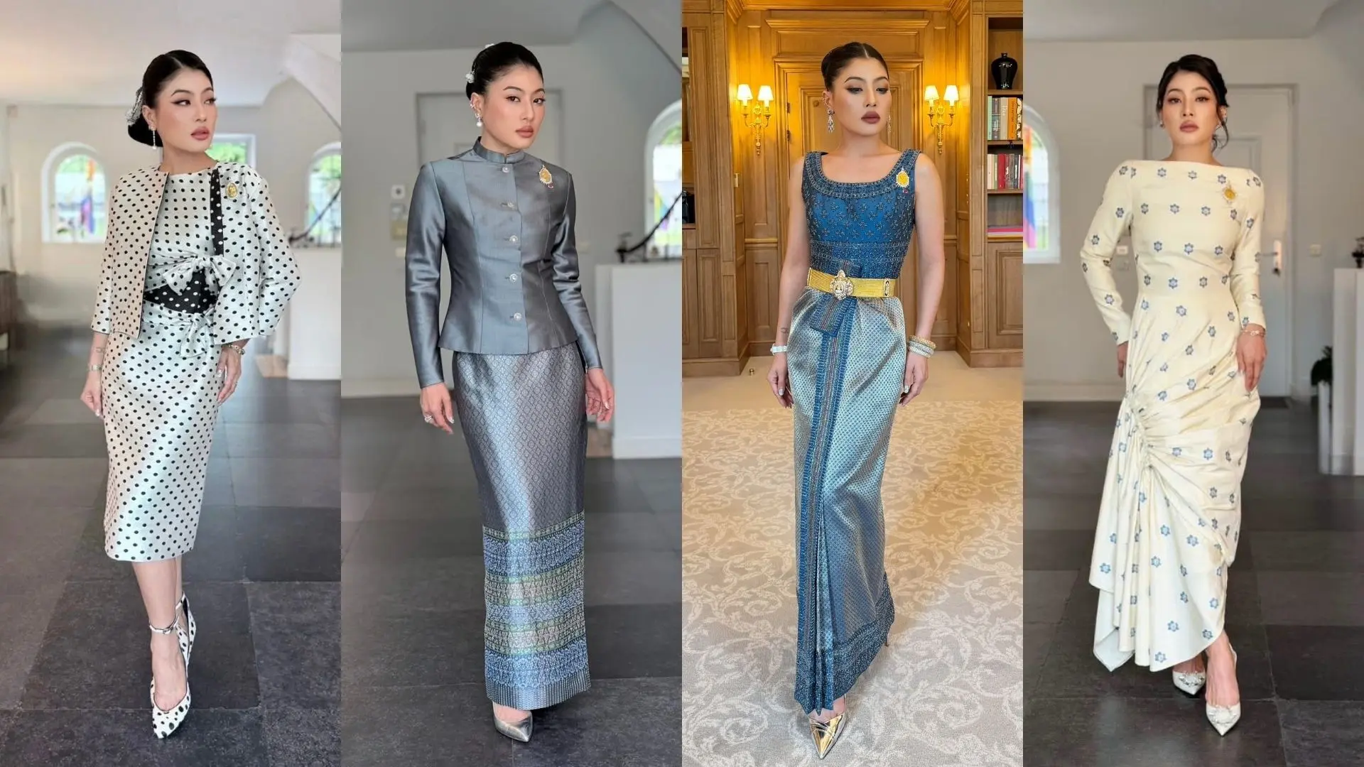 Princess Sirivannavari Highlights Thai Silk and Cultural Heritage Through Fashion During the First Three Days of France State Visit